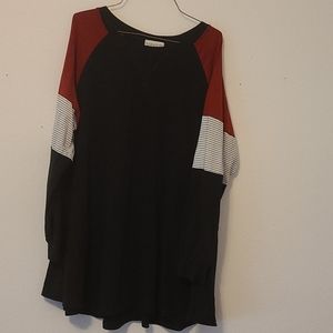 Tunic Length Larace Shirt